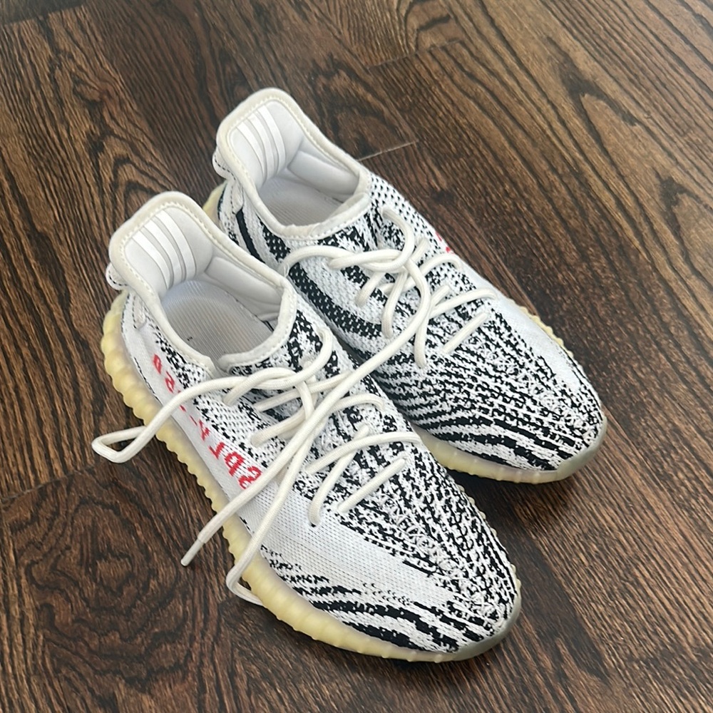 Adidas Yeezy Boost 350 V2 in Black and White